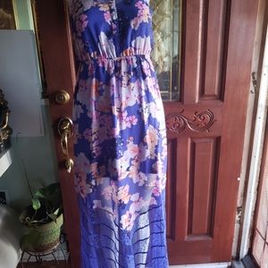CANDIES BLUE LONG DRESS
